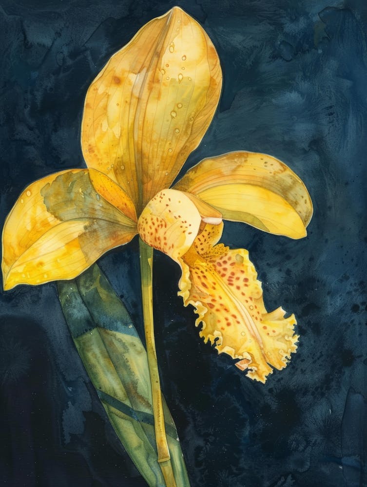 Yellow Orchid 1