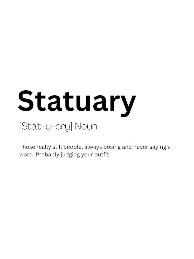 Statuary Definition Meaning