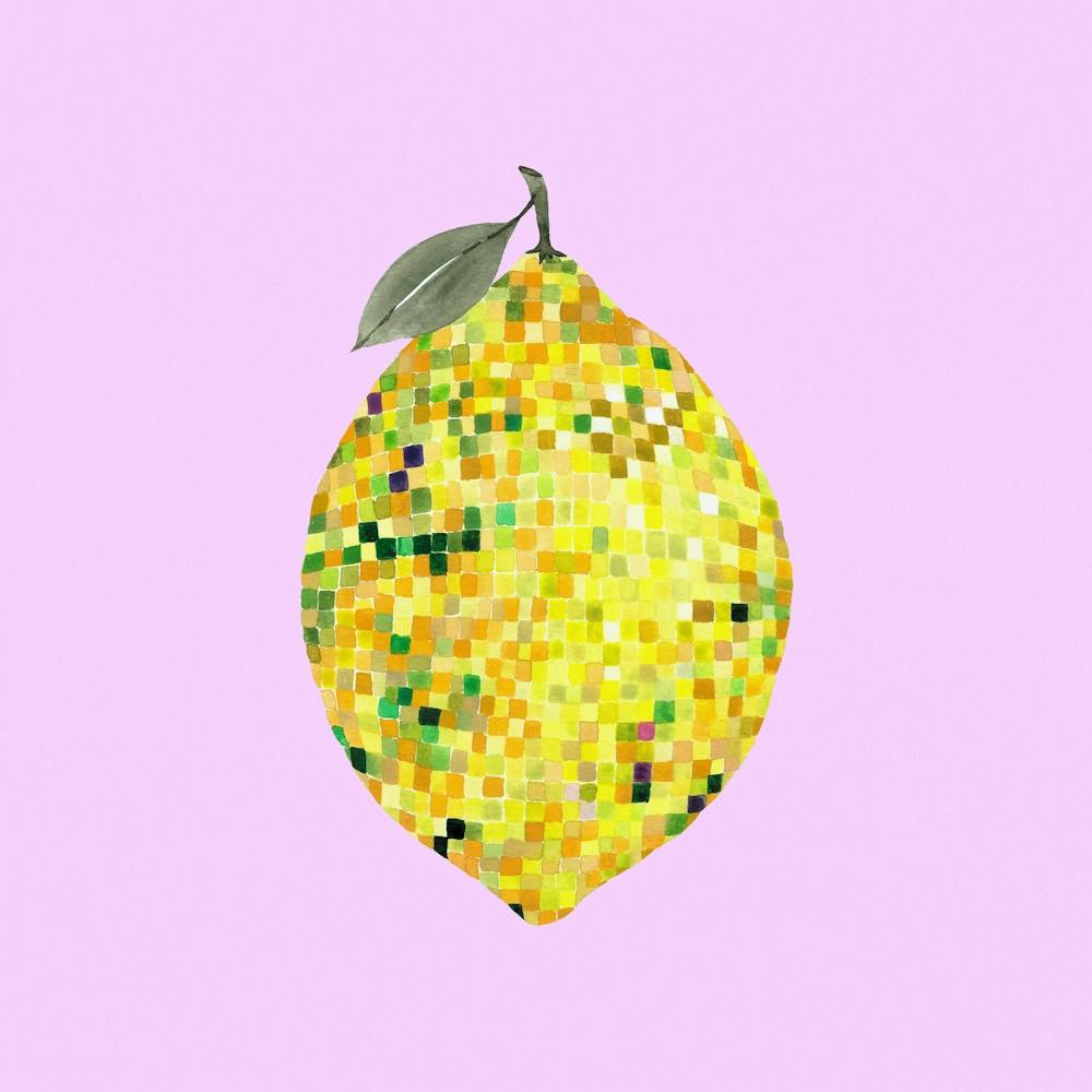 Disco Ball Lemon