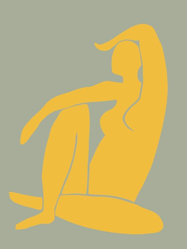 Matisse Style Poster Yellow_2456175