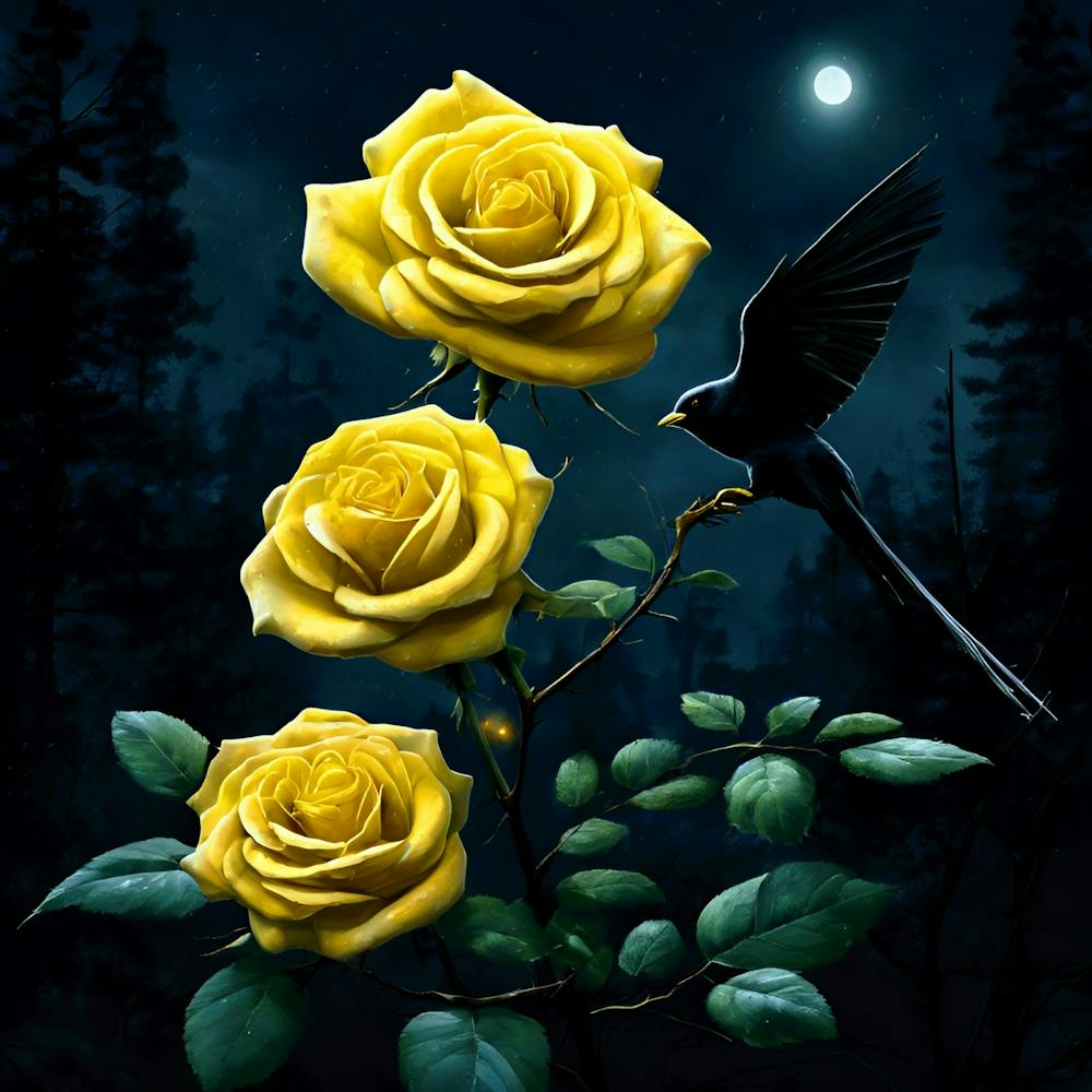 Gelbe Rosen 1