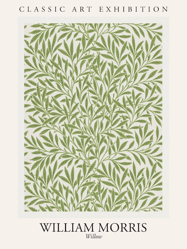 Willow, William Morris Poster