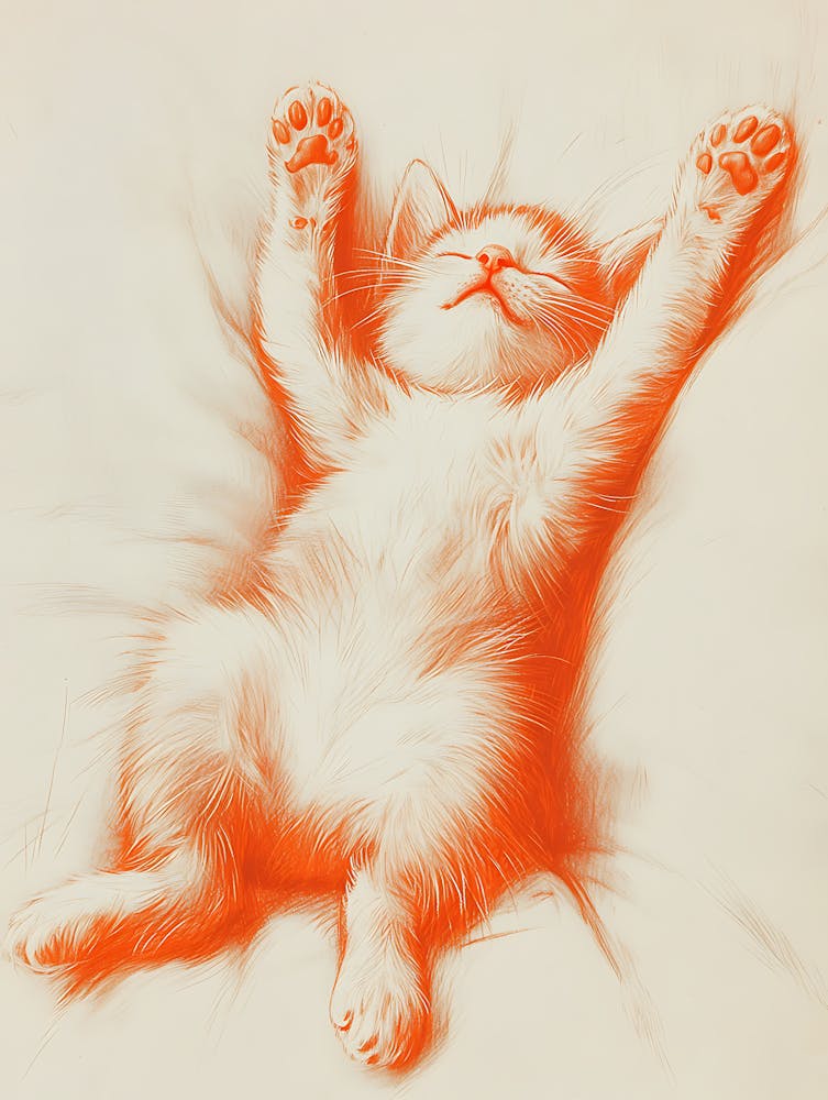 Cat Laying Down