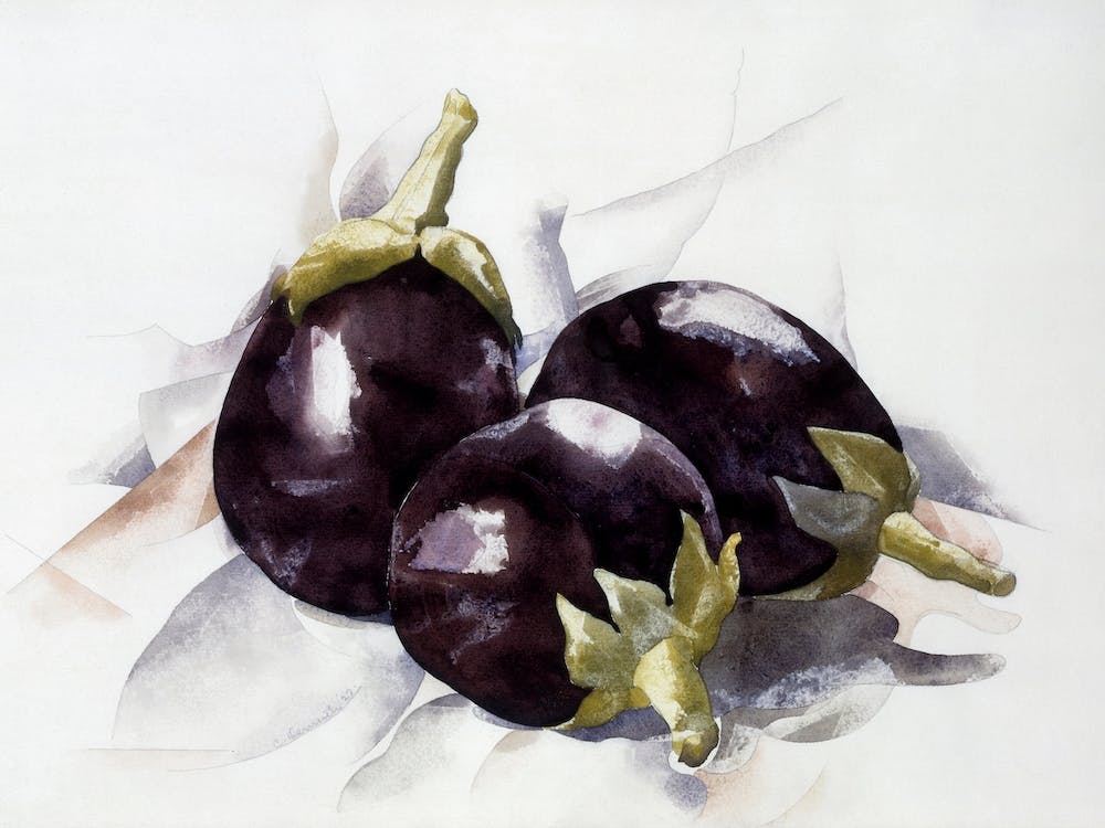 Eggplants, Charles Demuth