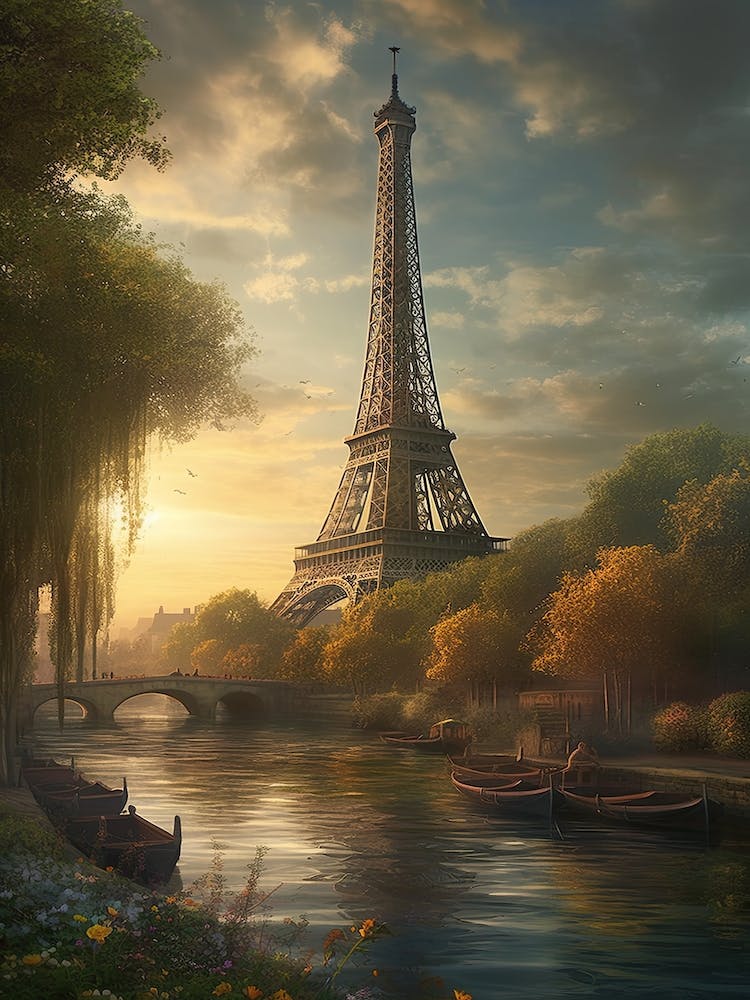 Eiffel Tower Paris France Dominic Davison Style 15