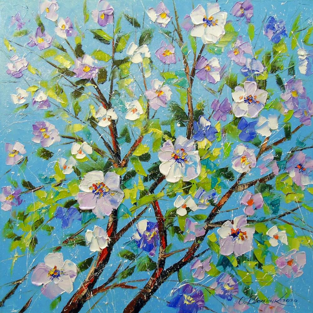 Apple blossoms