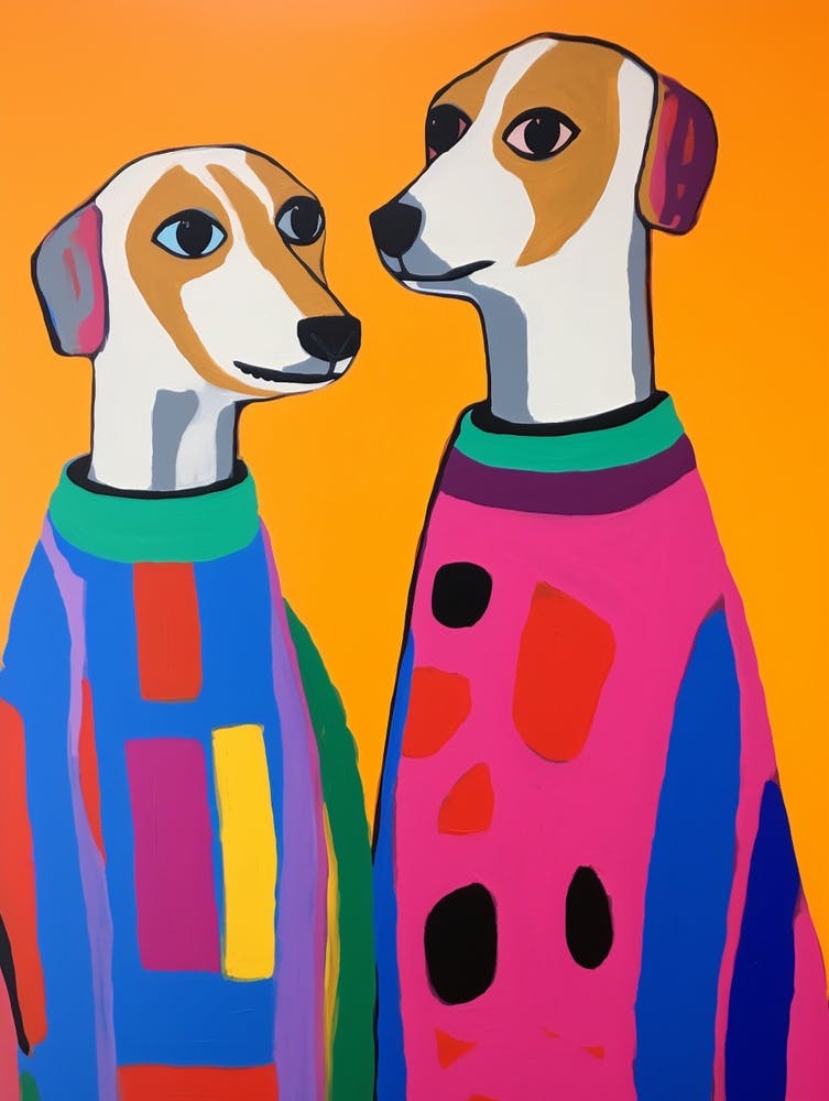 Colourful Kids Animal Art Meerkat 2