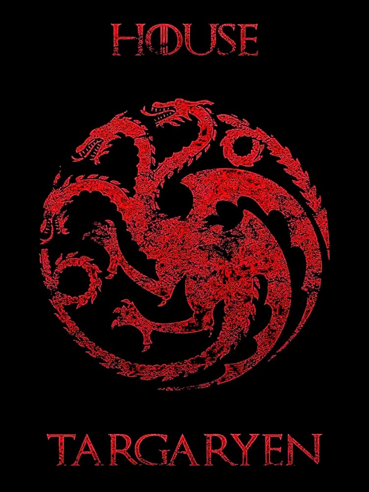 Game Of Thrones House Targaryen