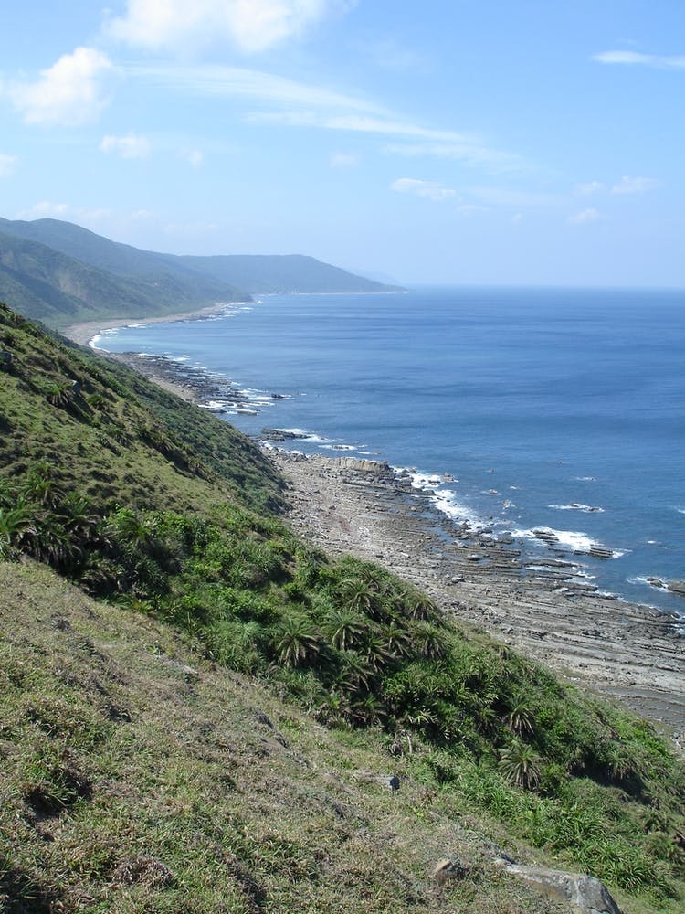 Vue Du Sommet D'une Colline