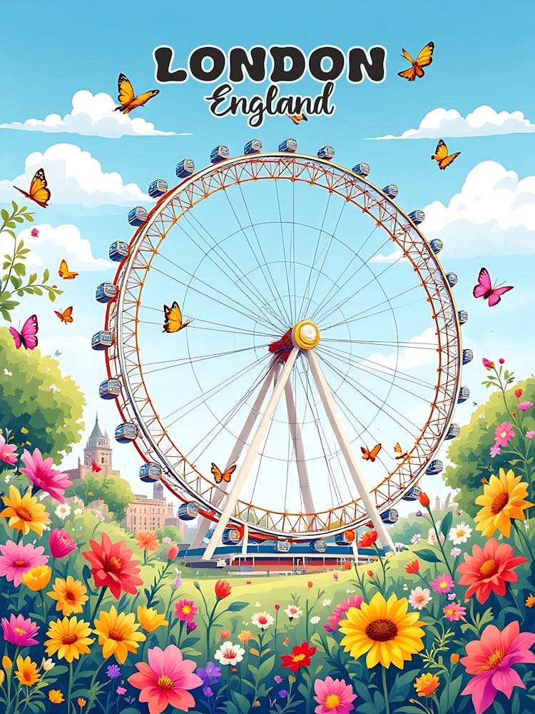 London Vintage Kunst V 01