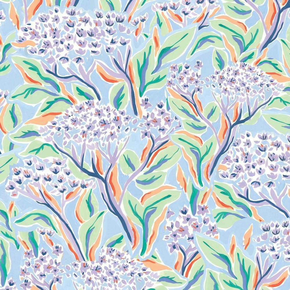 Elderflower Print Square