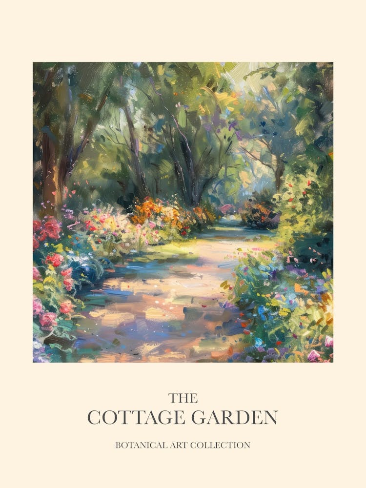 Cottage Garden Poster Reverie 2