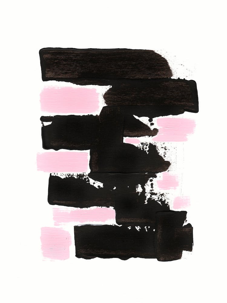 Minimal Black And Pink 1