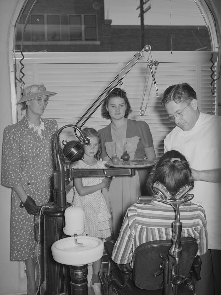 Untitled Photo, Possibly Related To Mormon Farm Family, Members Of Fsa (Farm Security Administration) Dental