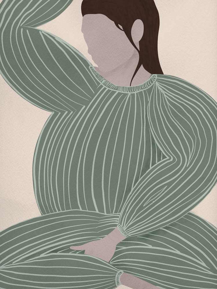 Green Striped Lady 2