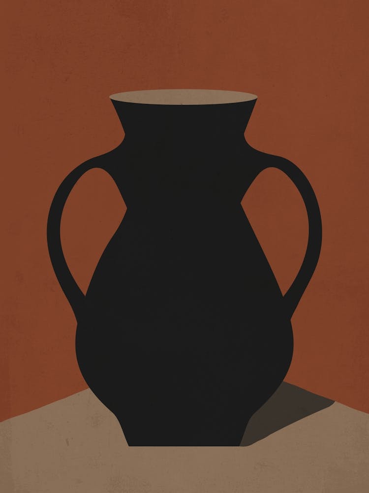 Minimalist Ceramic Vase Neutral 3