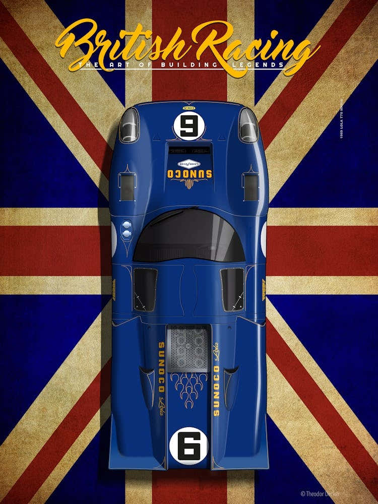 British Racing Lola T70 MK3B No.6 1