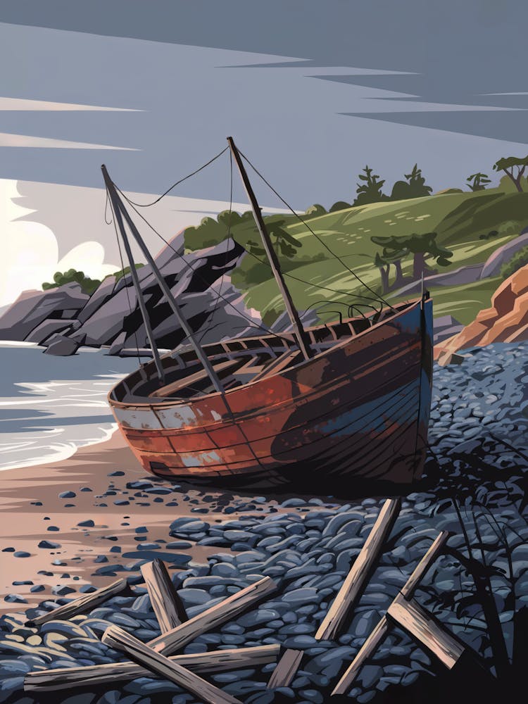 Boat On The Beach