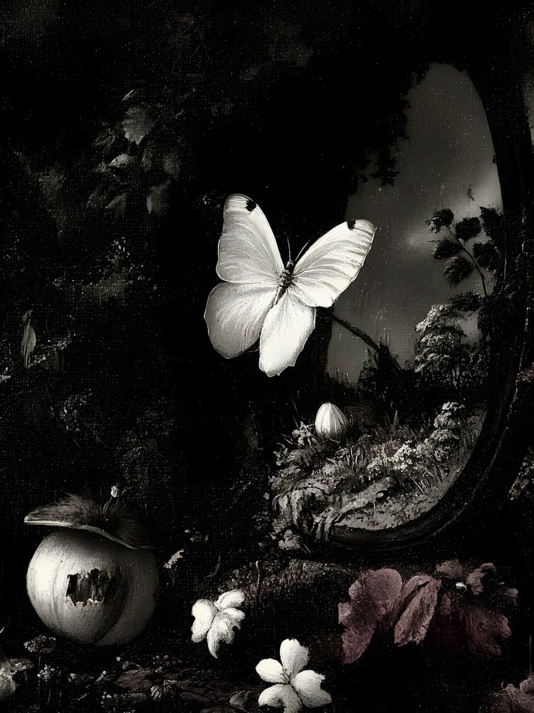 Butterfly In A Mirror