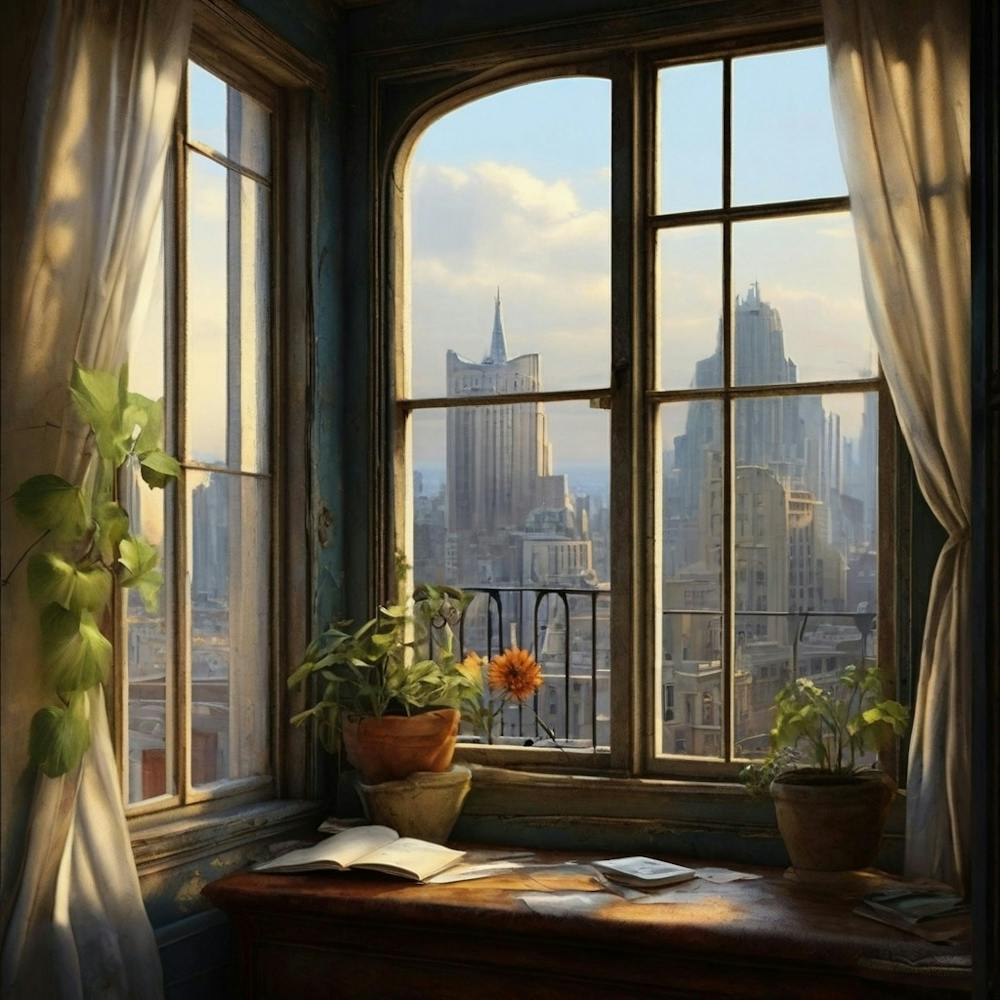 Window In New York City