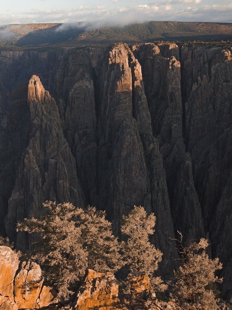 Steep Rocky Outcropping