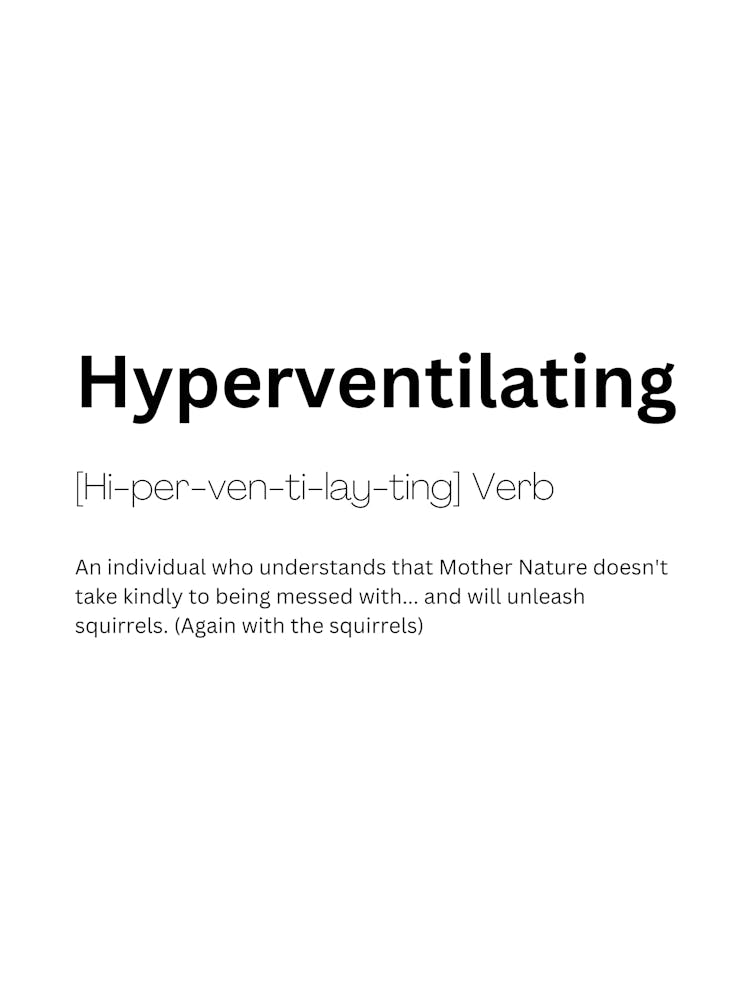 Hyperventilating Definition Meaning