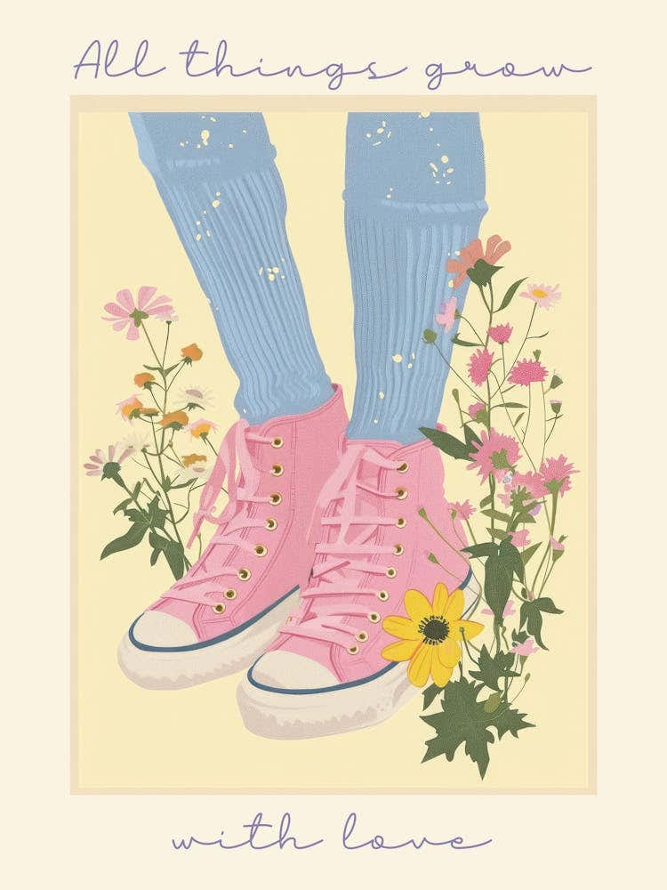 All Things Grow With Love Spring Flowers And Sneakers 5