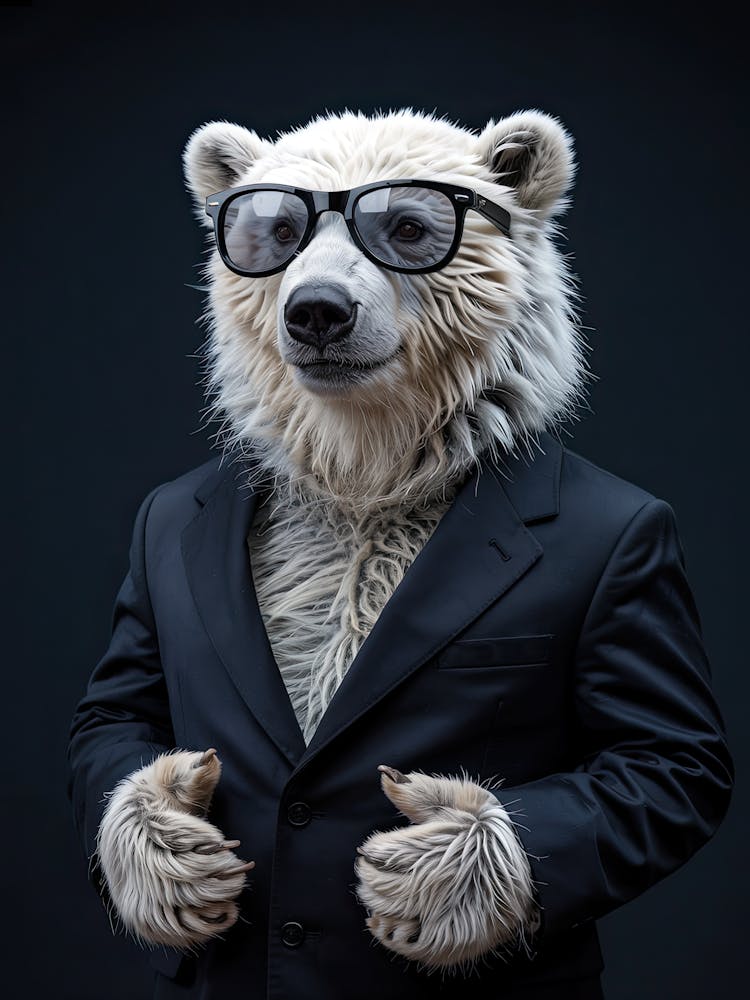 Eisbär In Macht