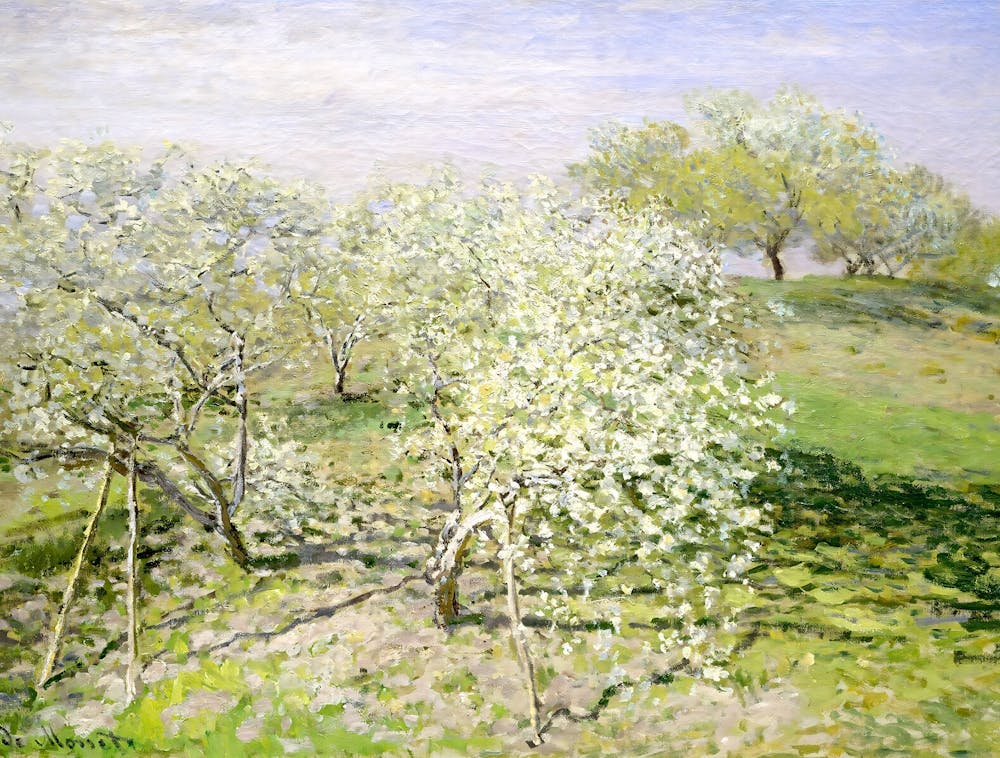 Claude Monet - Apple Blossoms