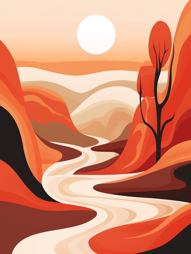 Desert Abstract Minimalist 9