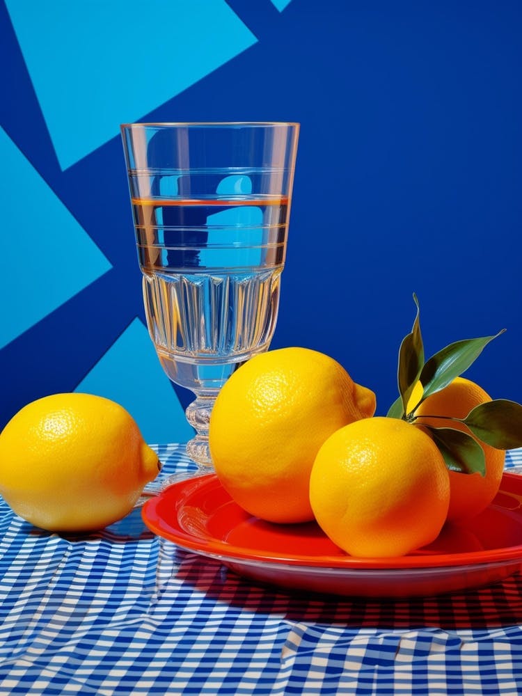 Lemons Photographic Retro Still Life 3