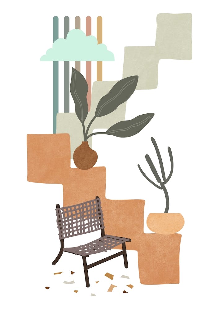 Mediterranean Courtyard