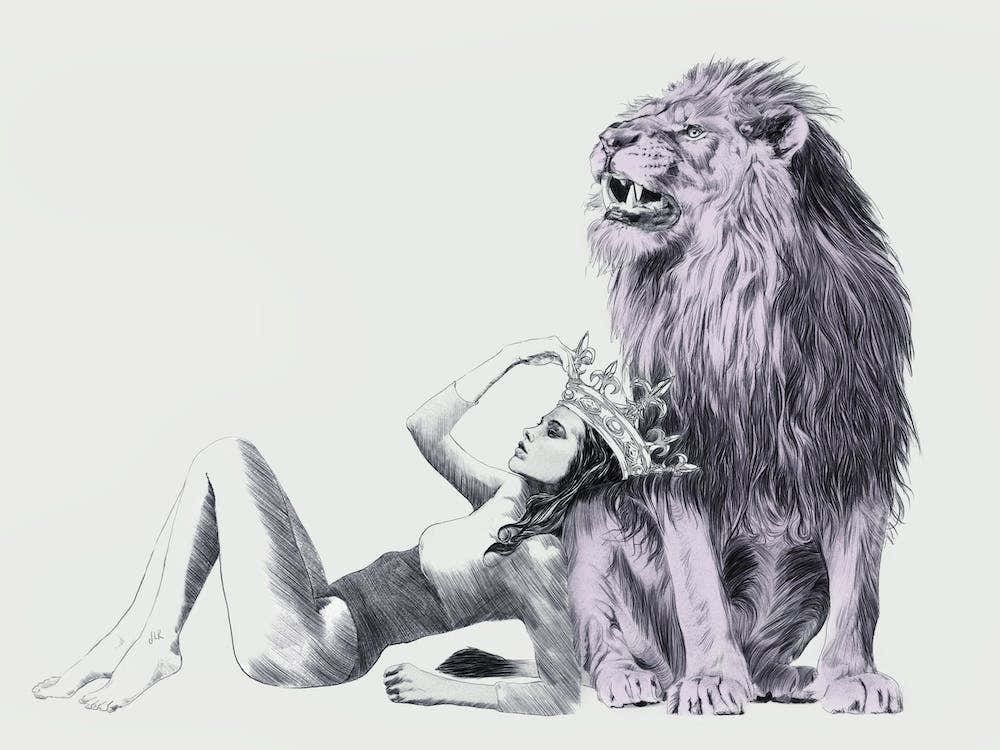 The Queen A Leo Study