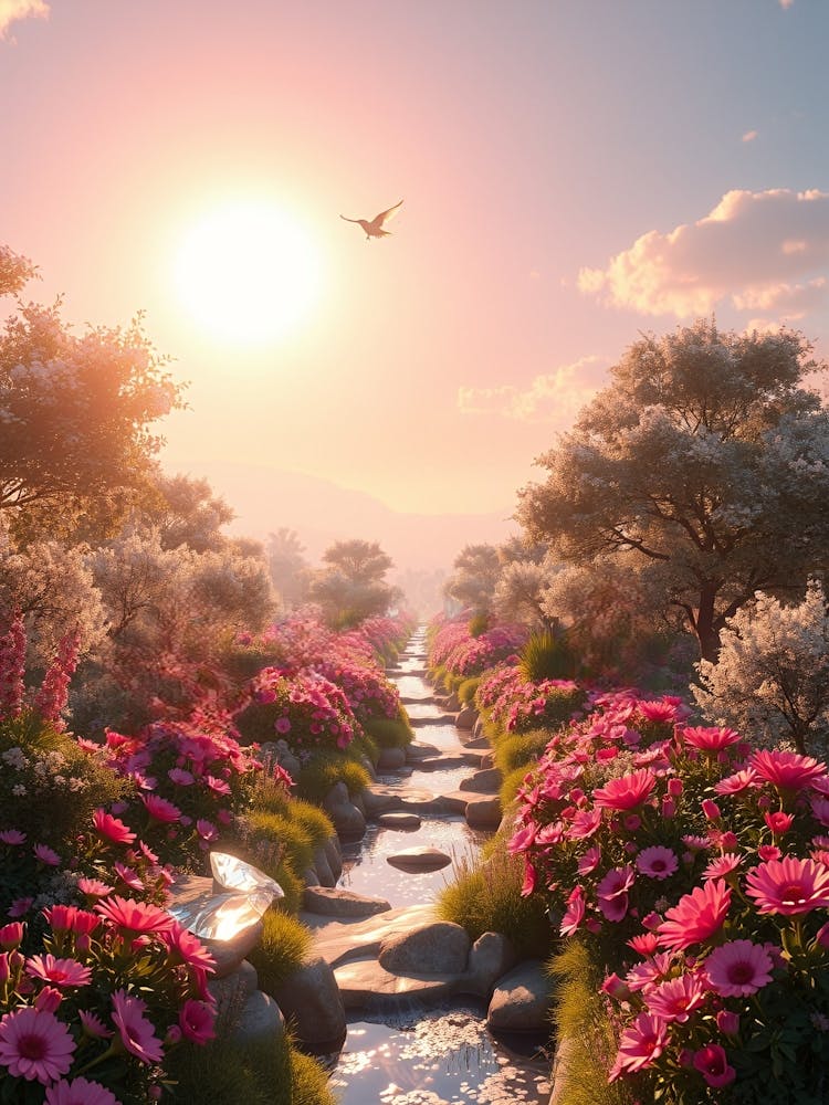 Flowering Garden