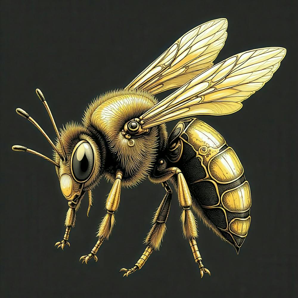 Bienenmalerei