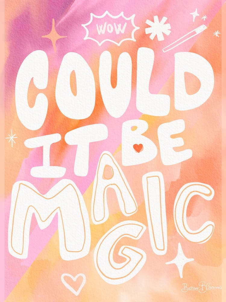 Could be Magic - Peach Fuzz