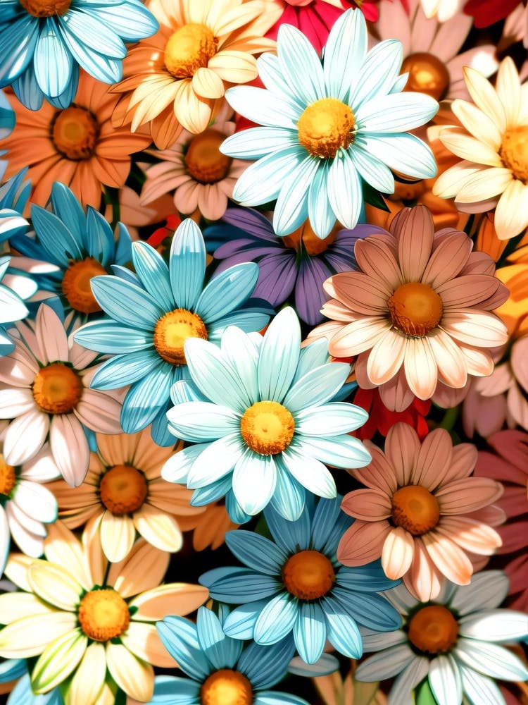 Daisies wall art