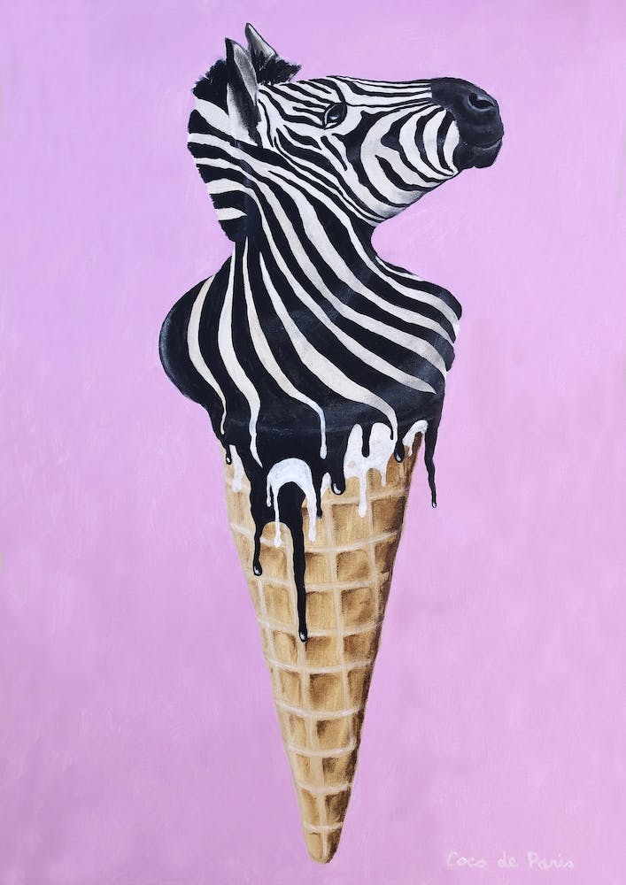 Icecream Zebra