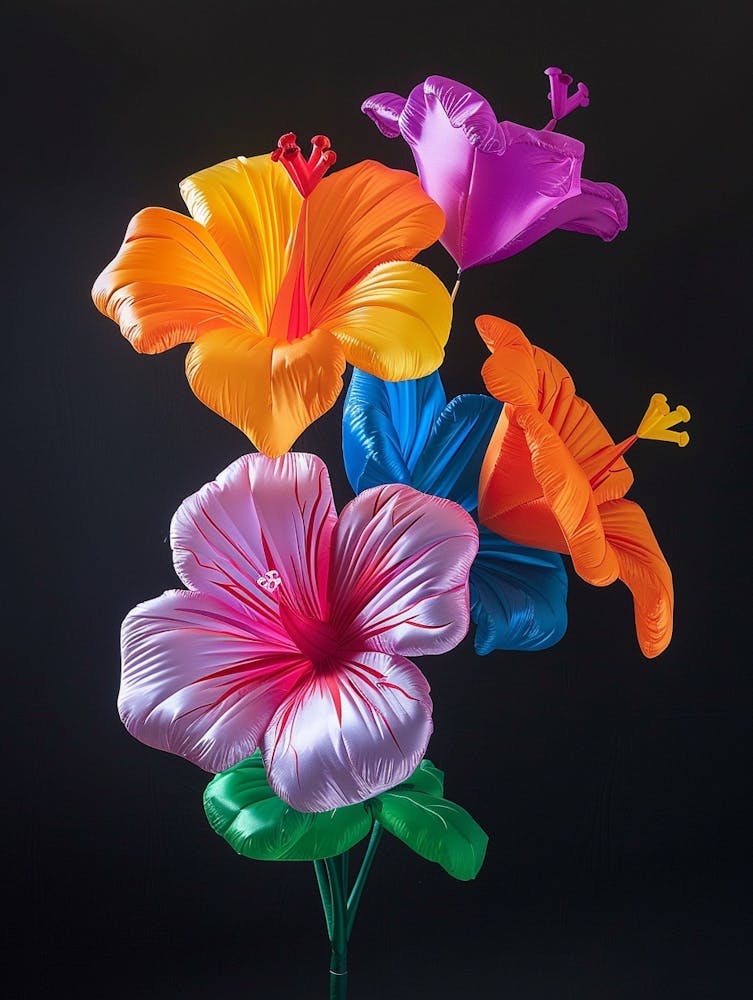 Bright Inflatable Flowers Hibiscus 2