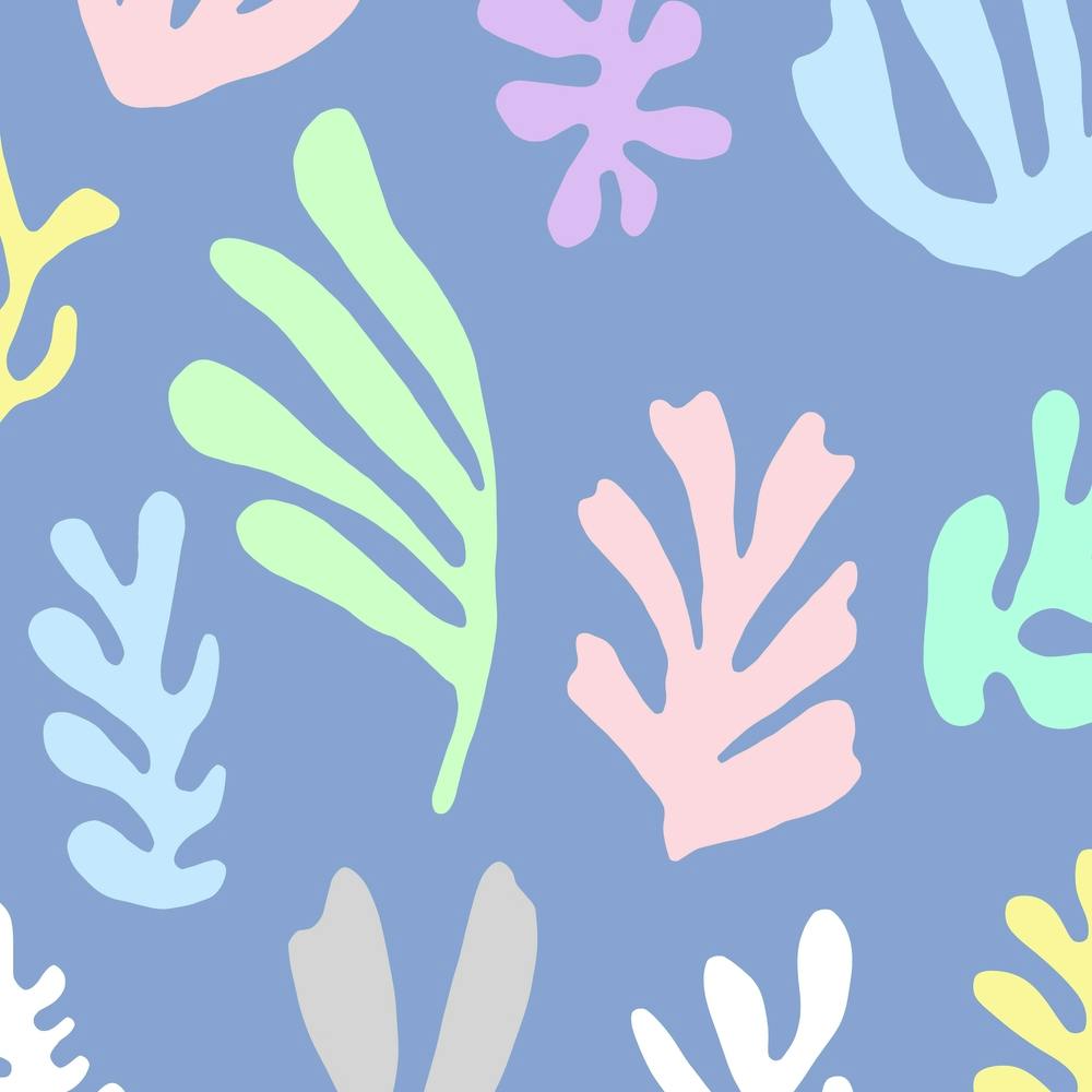 Matisse Colorful Leaves  Square