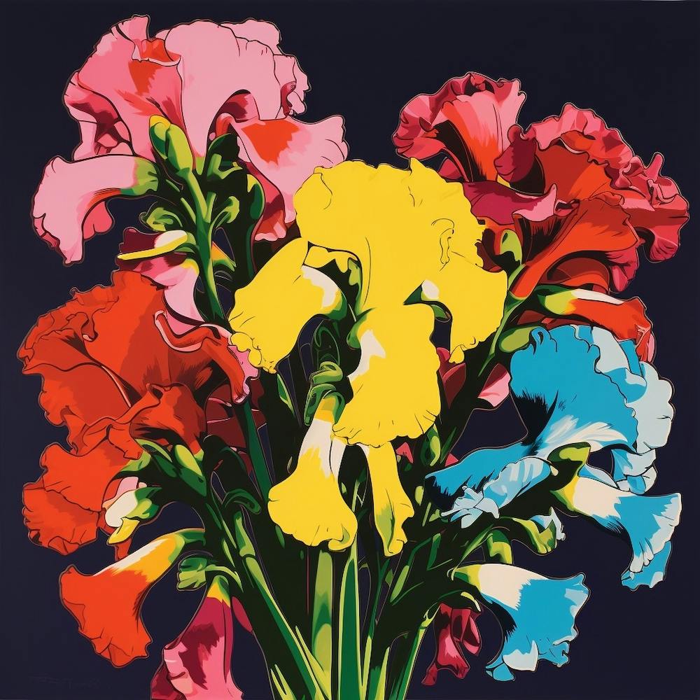 Snapdragon 3 Pop Art Illustration Square