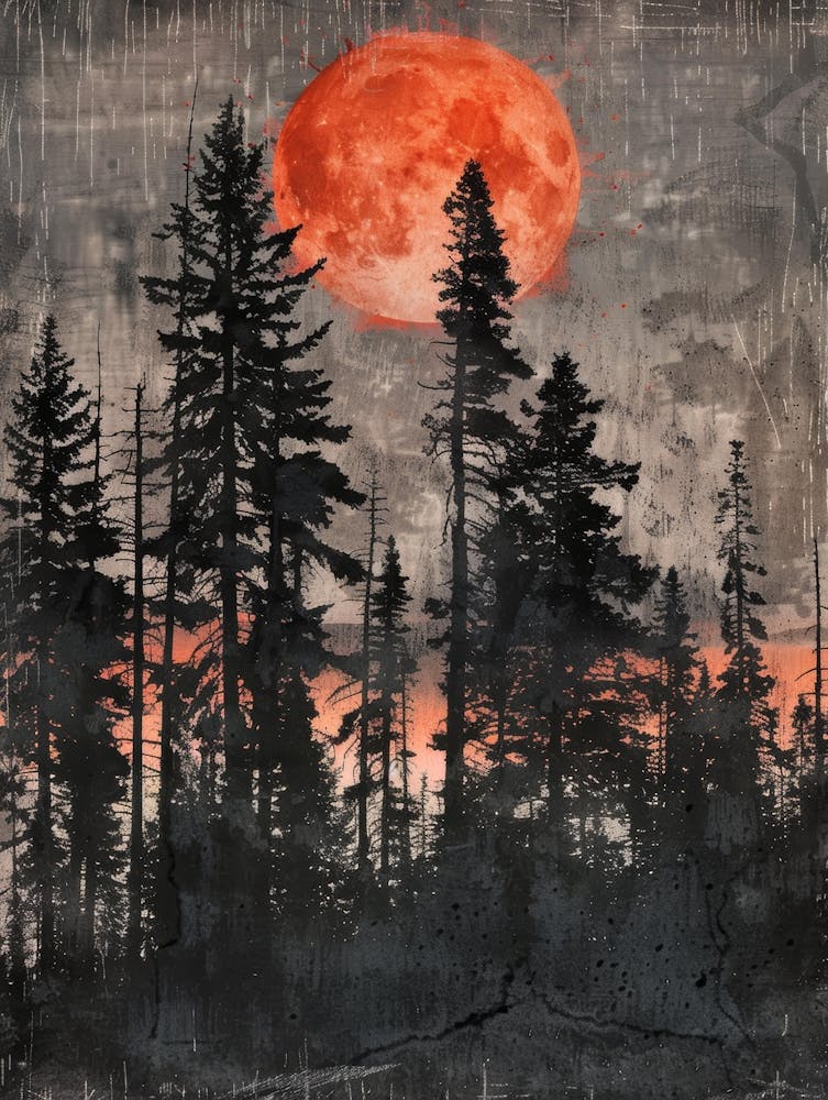 Red Moon In The Forest 2
