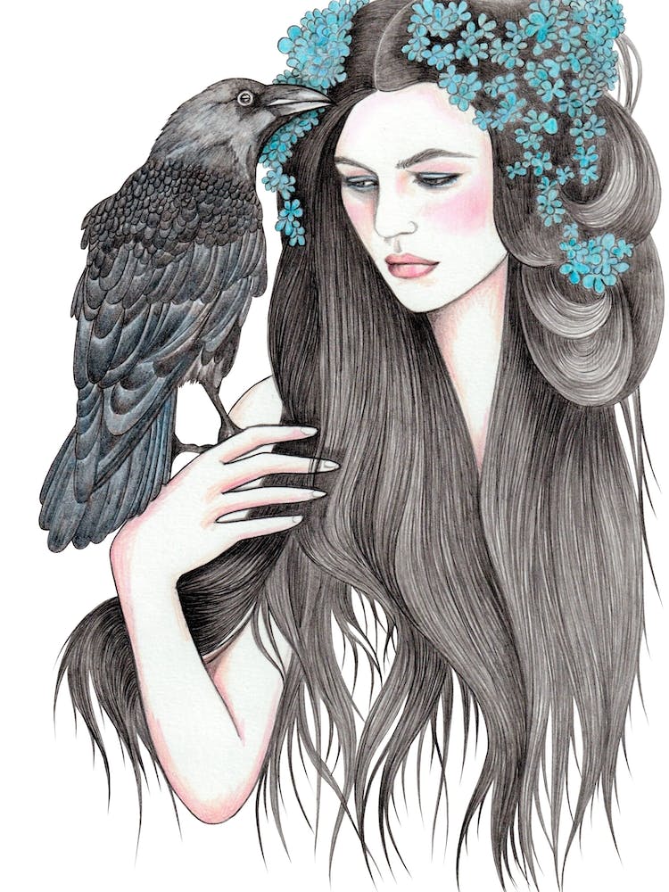 Raven Woman