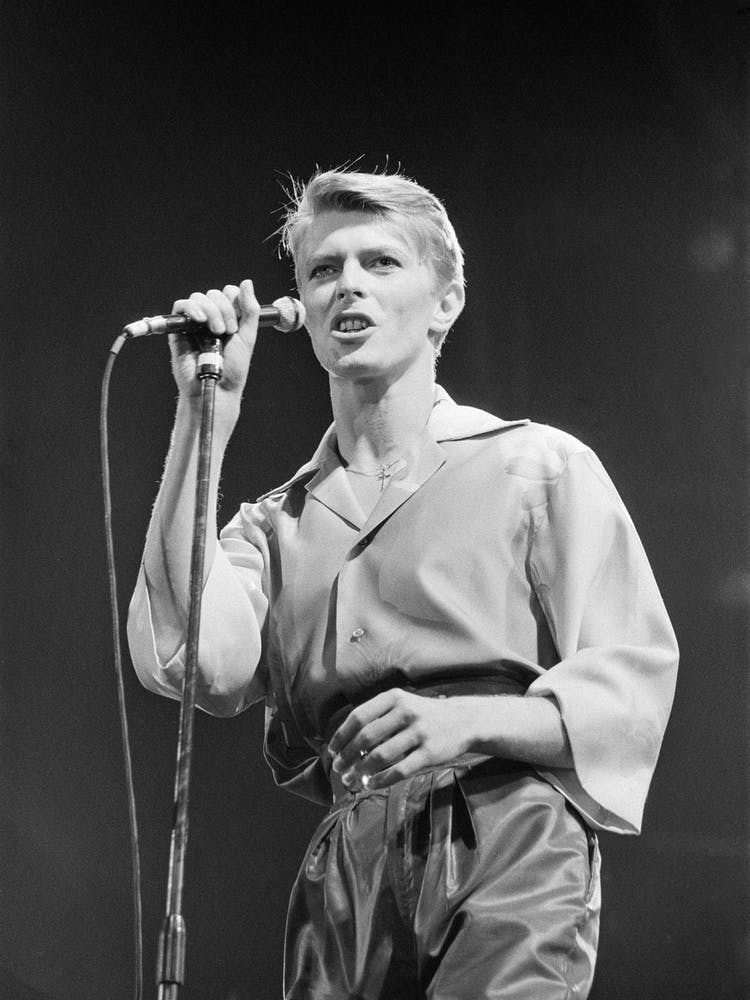David Bowie On Stage In Earls Court London, 1978