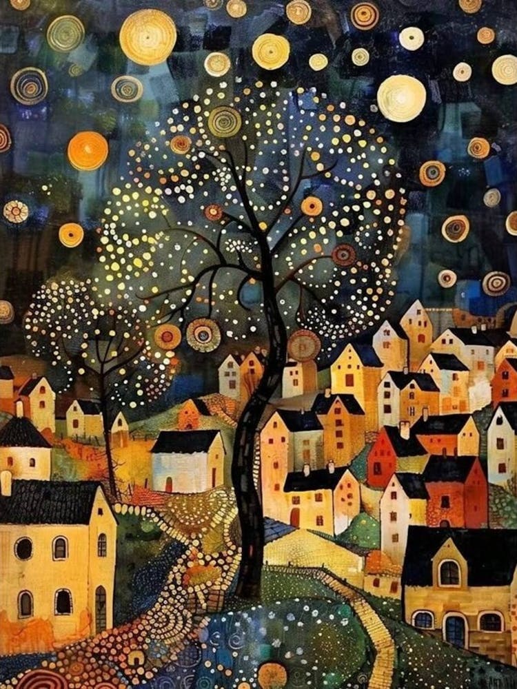 gustv klimt birch trees