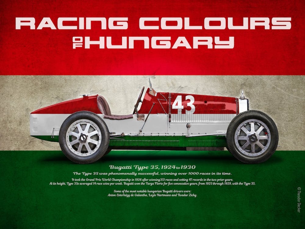 Racing Colours of Hungary
