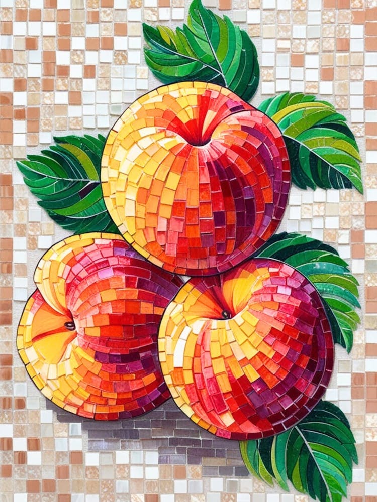 Peach Mosaic 3