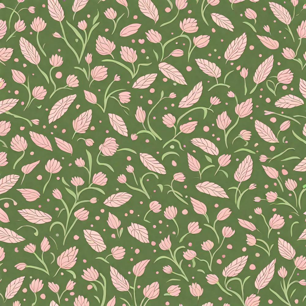 Pink And Gold Checkered Pattern, A Seamless Pattern, Flat Art, 155