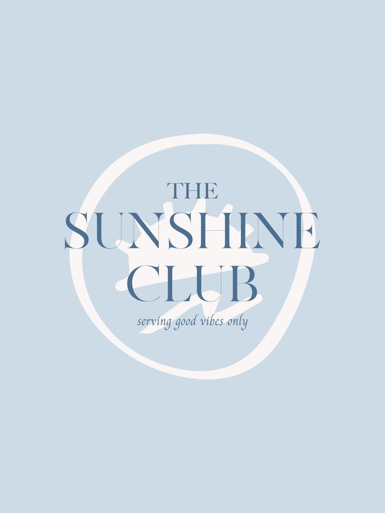 The Sunshine Club - Blue