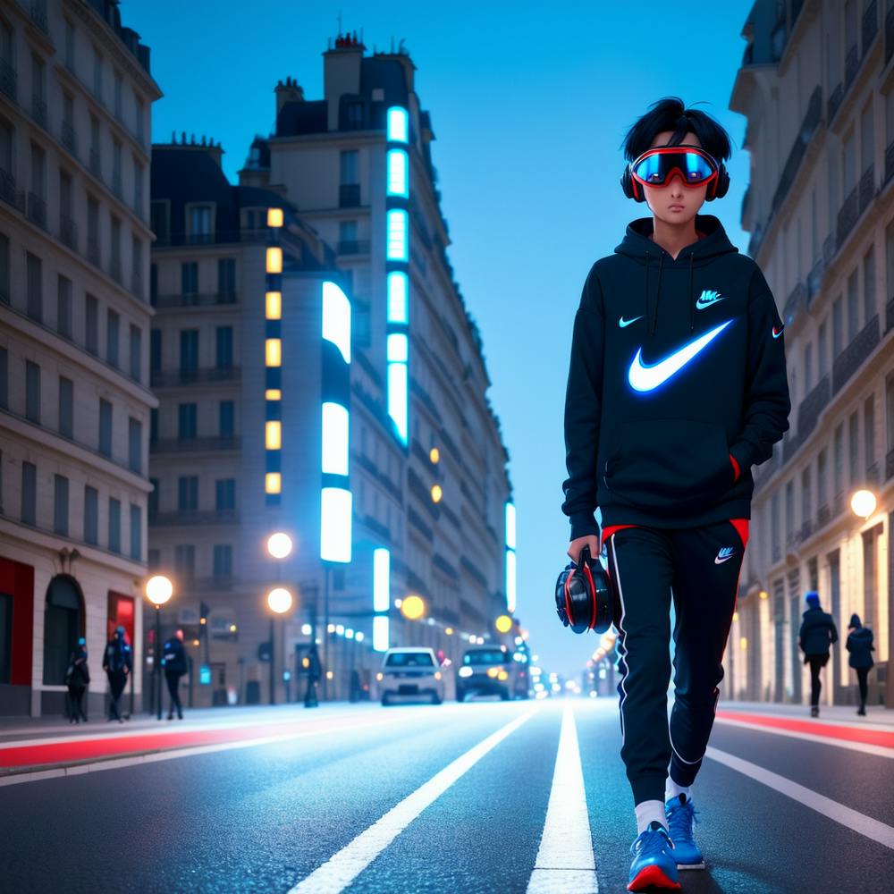 Nike Athlete In Paris